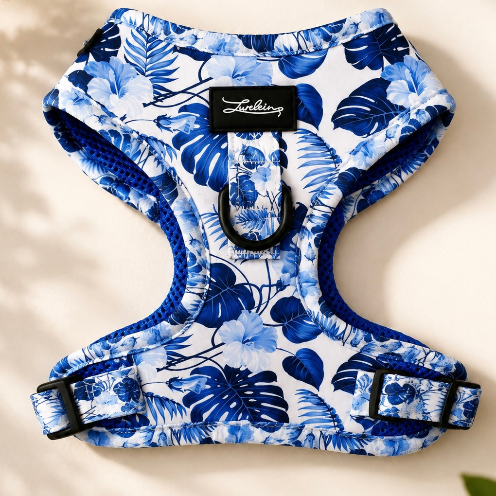 Hundegeschirr "Blue Jungle"