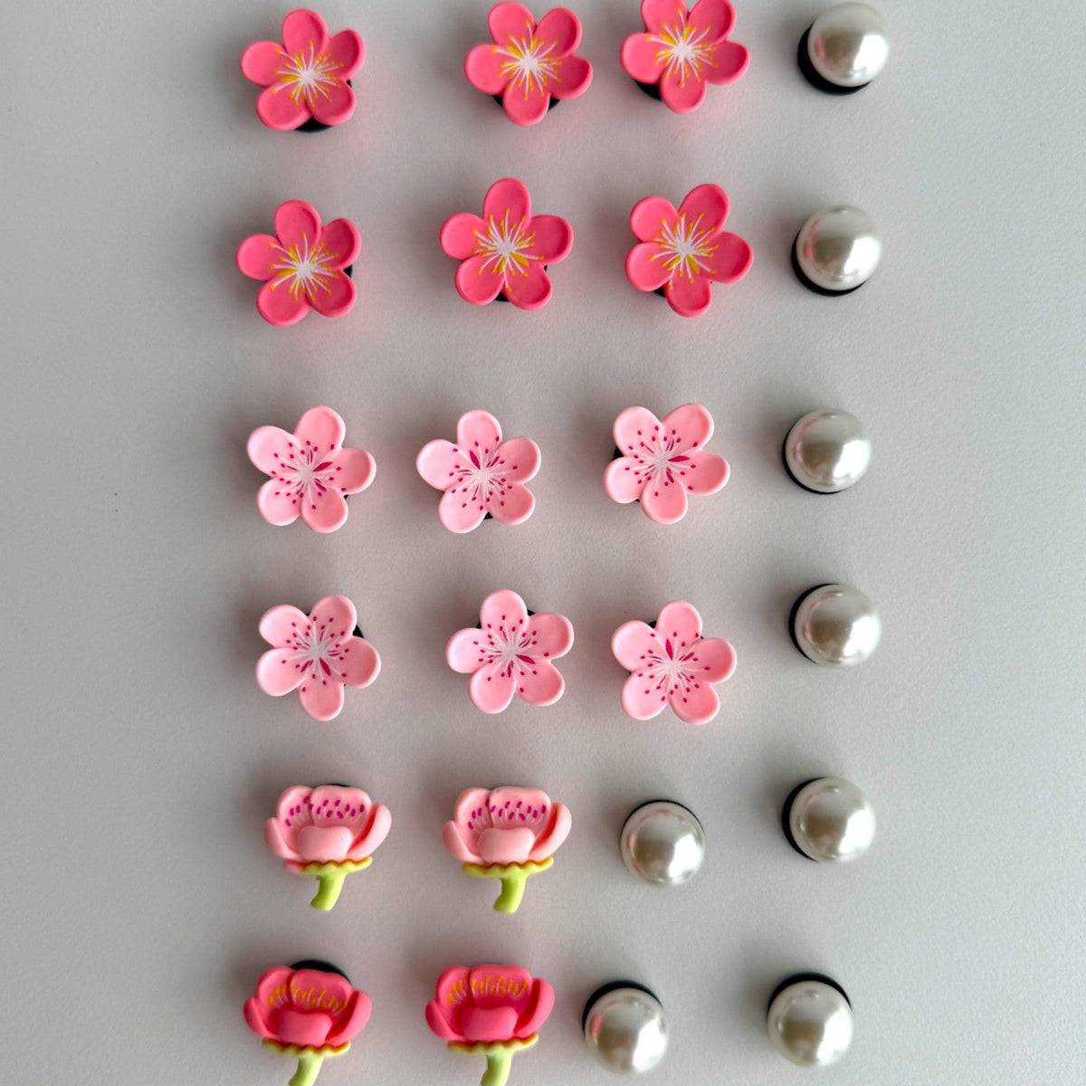 Full-Set Flower Charmy (mehr offene Blüten)