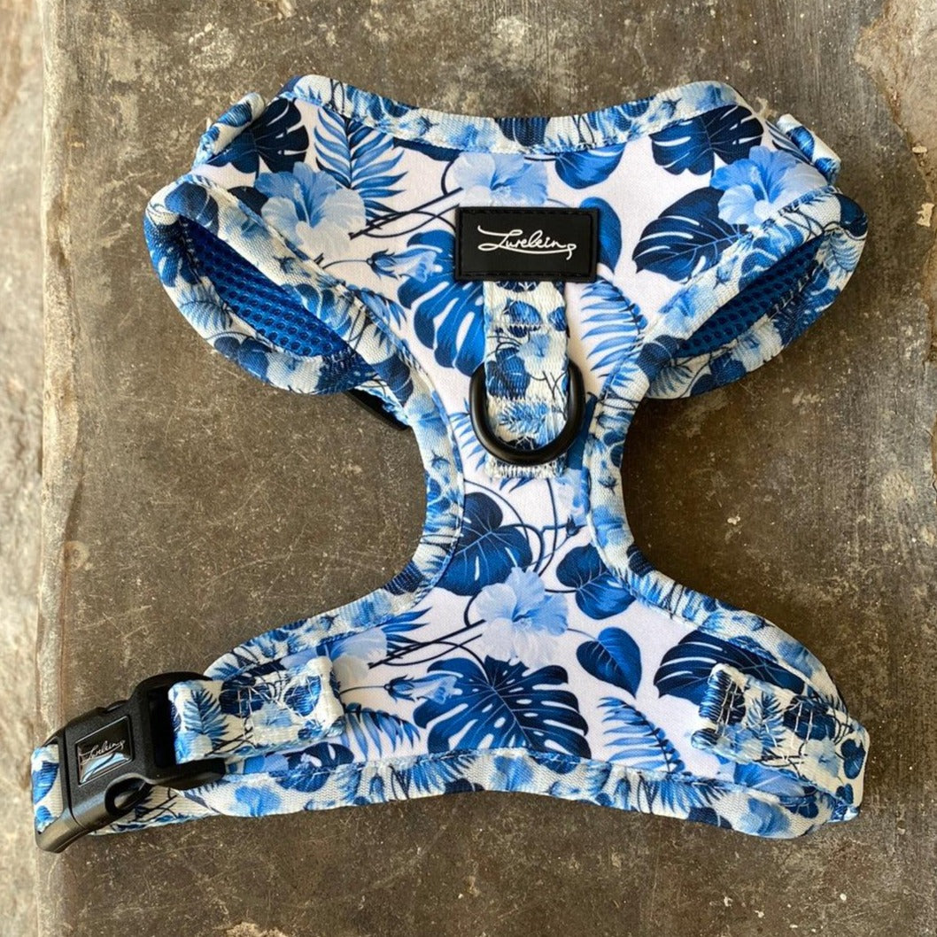 Hunde Geschirr "Blue Jungle" - Lurelein