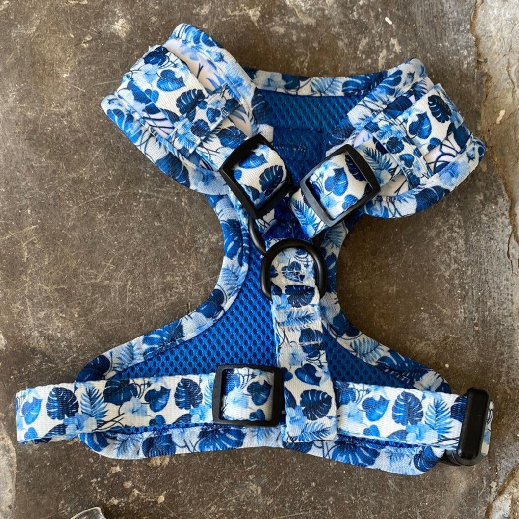 Hunde Geschirr "Blue Jungle" - Lurelein